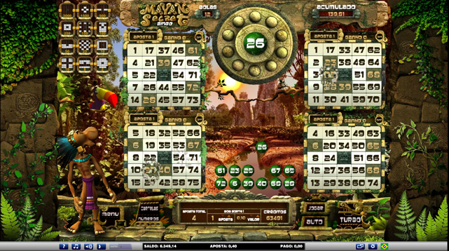 Mayan Secret Bingo